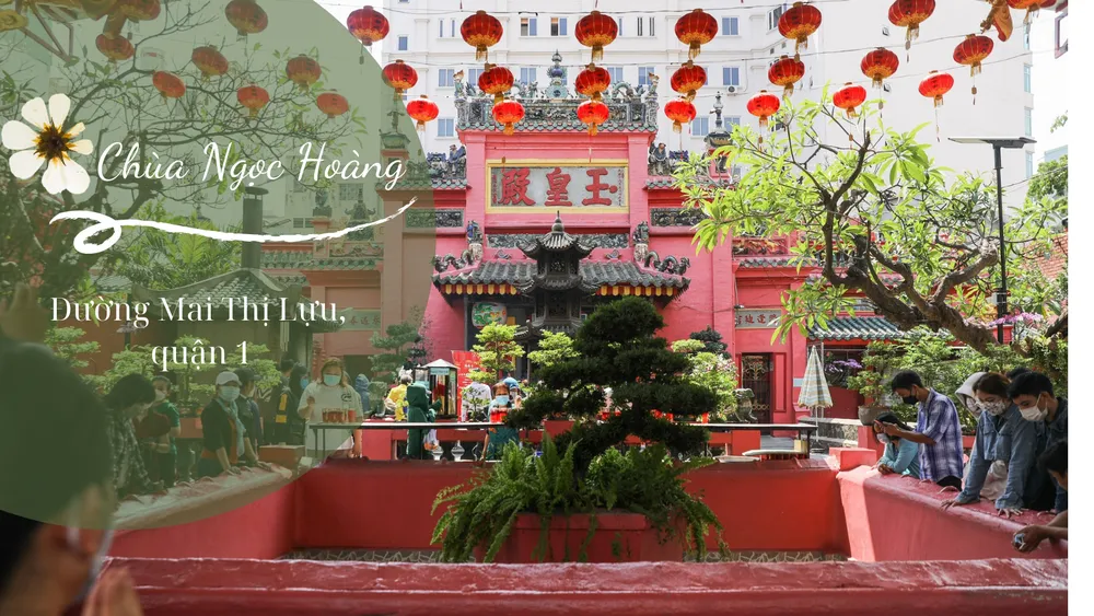 Chùa Ngọc Hoàng - Top 10 điểm check-in thú vị nhất TP.HCM. Ảnh: Nguyệt Nhi Tốp 10 điểm check-in thú vị nhất TP.HCM - Chùa Ngọc Hoàng, quận 1, TP.HCM. Ảnh: Nguyệt Nhi