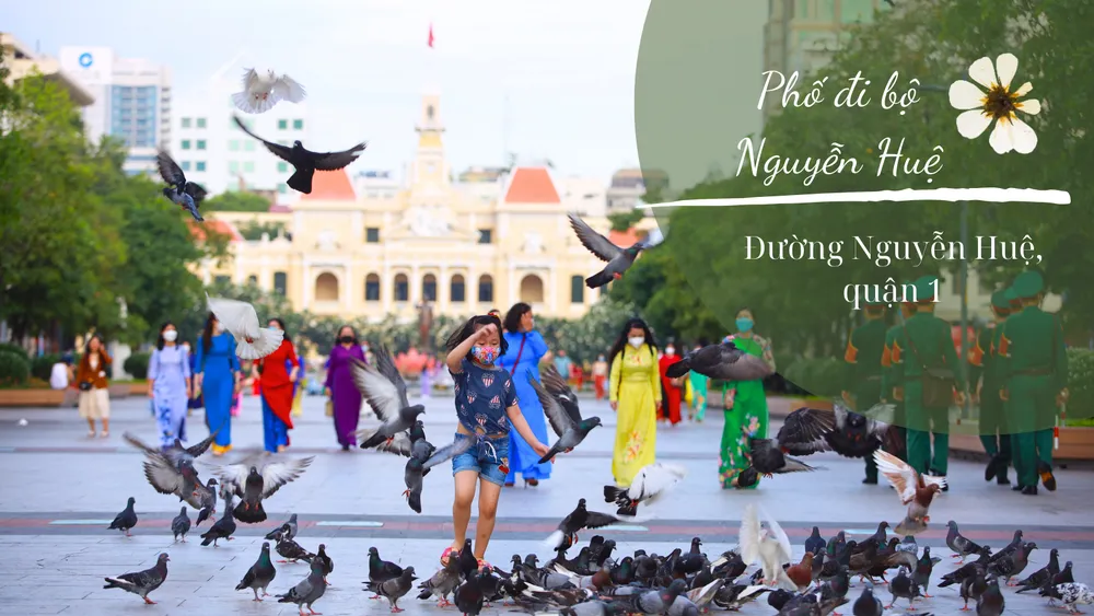 Phố đi bộ Nguyễn Huệ - Top 10 điểm check-in thú vị nhất TP.HCM. Ảnh: Nguyệt Nhi Phố đi bộ Nguyễn Huệ - Top 10 điểm check-in thú vị nhất TP.HCM. Ảnh: Nguyệt Nhi