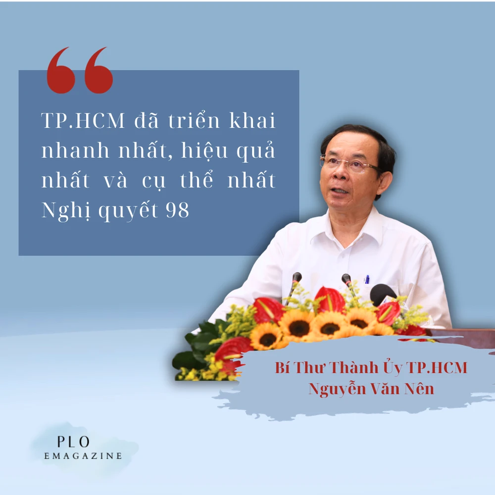 Thực hiện hiệu quả Nghị quyết 98, đưa 'đầu tàu' TP.HCM bứt tốc về phía trước