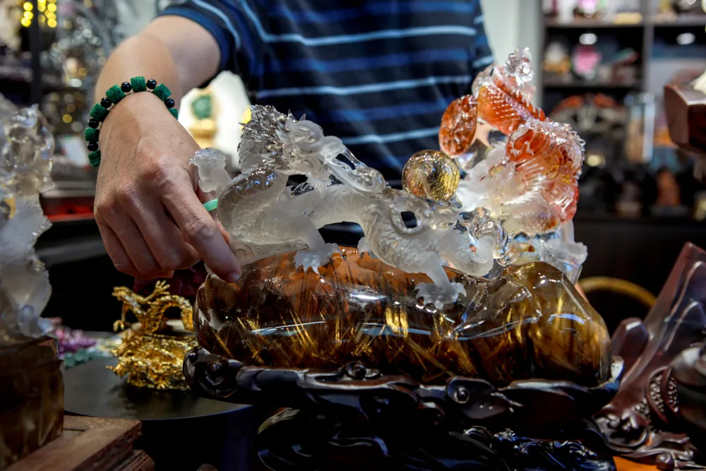 Bộ sưu tập rồng đá quý của 8x Sài Gòn