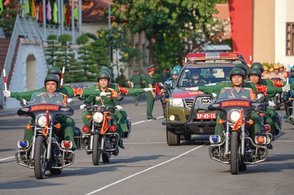 Hàng nghìn chiến sĩ tham gia Lễ ra quân diễn tập 2024