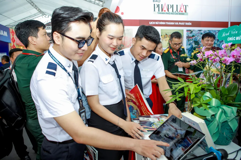 Nhiều hoạt động sôi nổi của Báo Pháp Luật TP.HCM tại Hội báo chí toàn quốc 2024