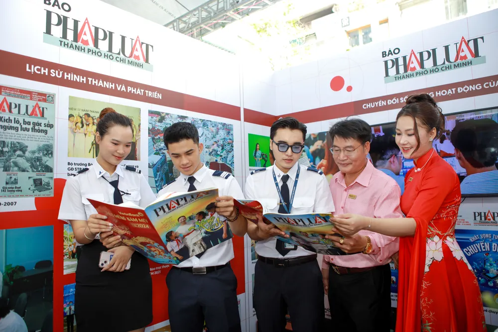 Nhiều hoạt động sôi nổi của Báo Pháp Luật TP.HCM tại Hội báo chí toàn quốc 2024