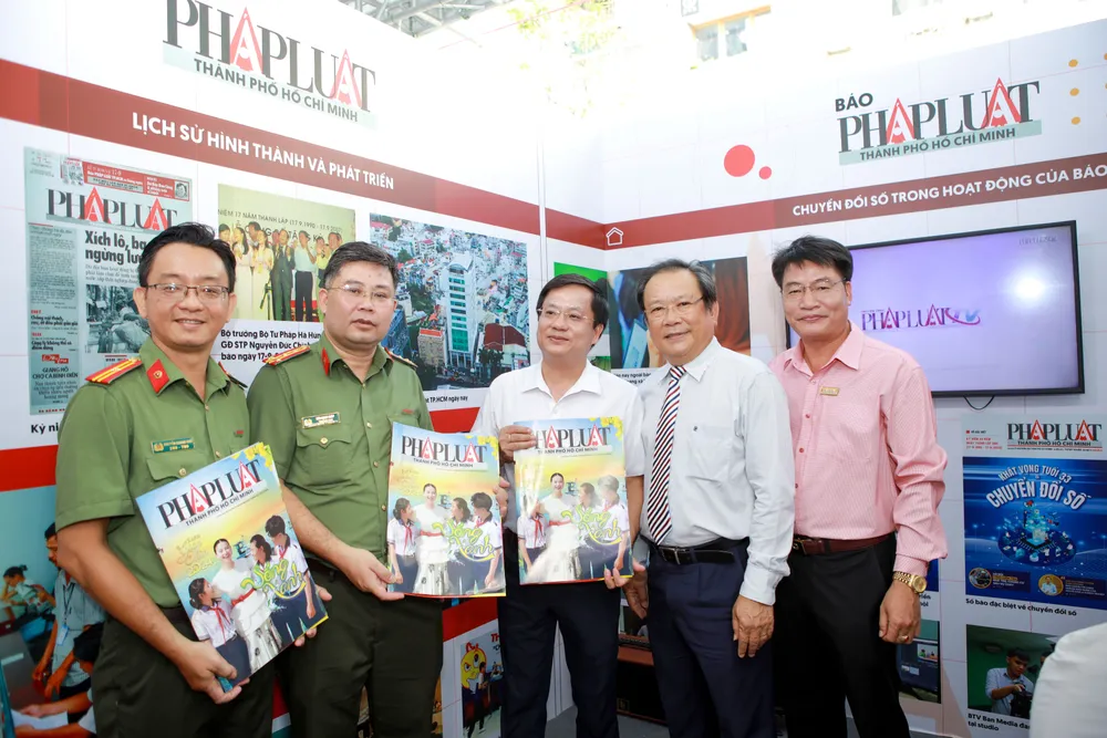 Nhiều hoạt động sôi nổi của Báo Pháp Luật TP.HCM tại Hội báo chí toàn quốc 2024