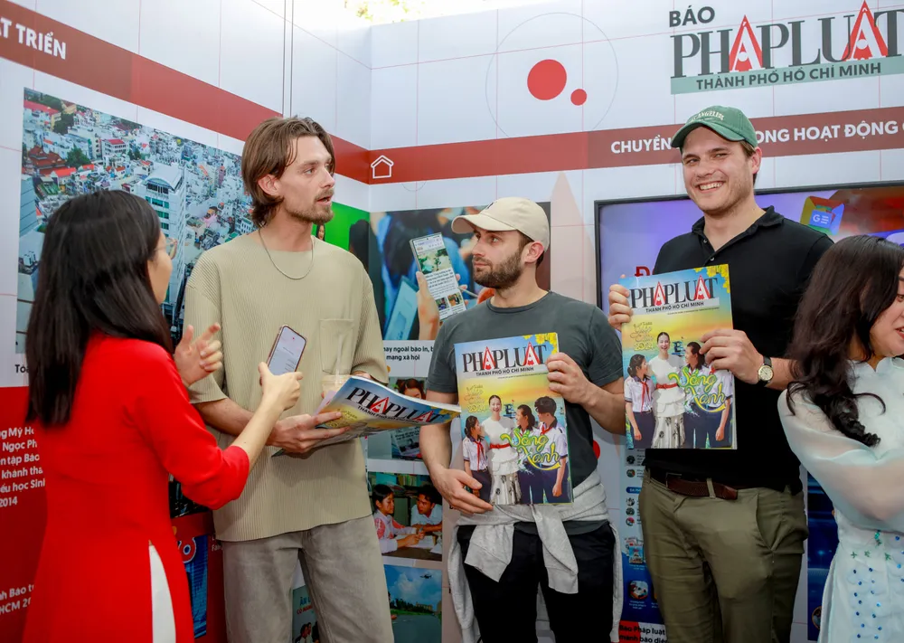 Nhiều hoạt động sôi nổi của Báo Pháp Luật TP.HCM tại Hội báo chí toàn quốc 2024