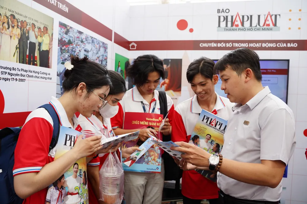 Nhiều hoạt động sôi nổi của Báo Pháp Luật TP.HCM tại Hội báo chí toàn quốc 2024