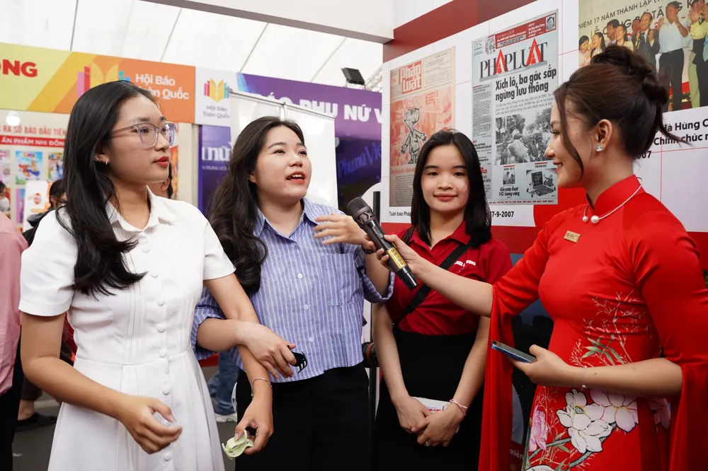 Nhiều hoạt động sôi nổi của Báo Pháp Luật TP.HCM tại Hội báo chí toàn quốc 2024