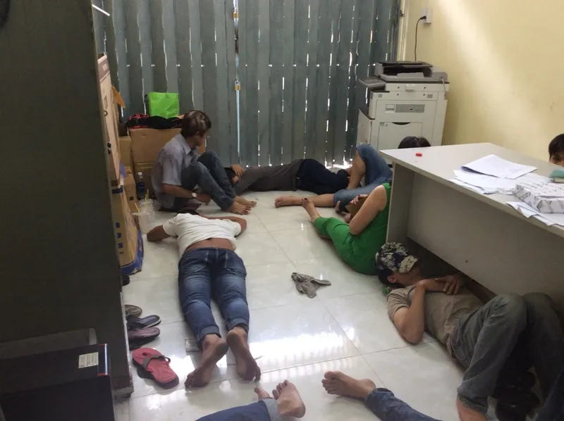 Đột kích tiệm game bắn cá, thấy nhiều người phê ma túy ảnh 1 Đột kích tiệm game bắn cá, thấy nhiều người phê ma túy ảnh 1