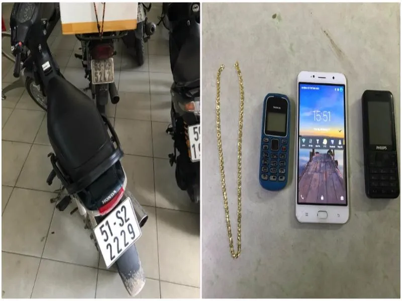 Giật giây chuyền phụ nữ, bị đặc nhiệm tóm gọn ảnh 2