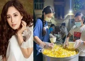 Chuyện chưa kể về những nghệ sĩ tình nguyện chống dịch ảnh 9 Mai Phương Thúy giản dị cùng nghệ sĩ làm tình nguyện viên chống dịch