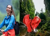 Cô gái từng khâu 7 mũi trên trán thi Hoa hậu Hoàn vũ Việt Nam 2021 ảnh 10 ‘Lạc lối’ ở Hang Tiên Quảng Bình cùng Á hậu Vũ Hoàng My