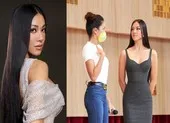 Cận cảnh trang phục dân tộc cùng Kim Duyên đến Hoa hậu Hoàn vũ thế giới ảnh 11 Kim Duyên catwalk trên 3 sân khấu giả định của Hoa hậu hoàn vũ