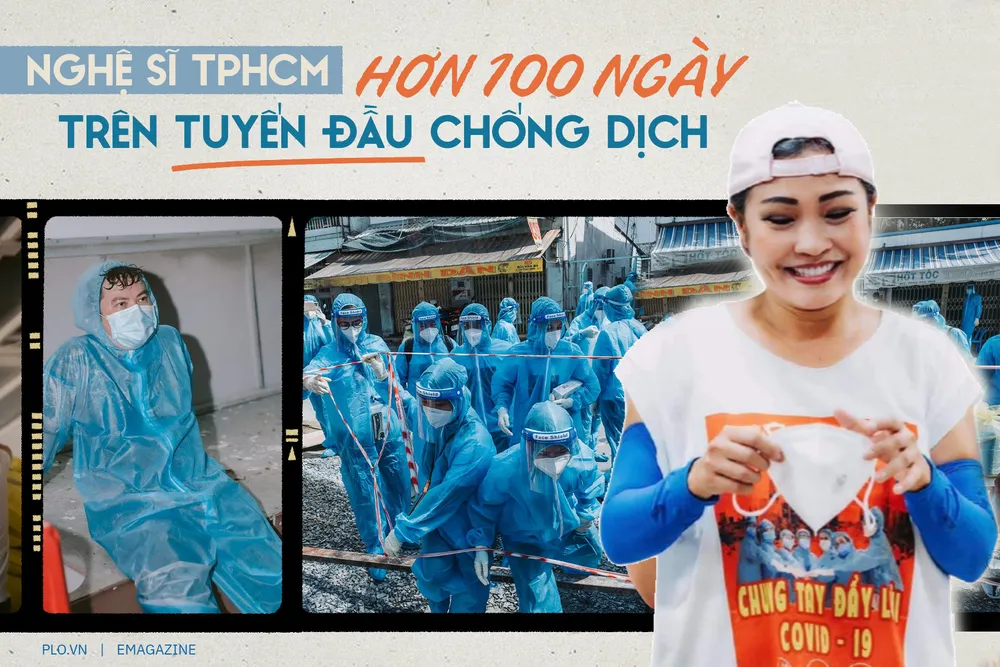 Nghệ sĩ TP.HCM mang bánh chưng, âm nhạc đến bệnh viện dã chiến ngày 26 Tết ảnh 8 Nghệ sĩ TP.HCM mang bánh chưng, âm nhạc đến bệnh viện dã chiến ngày 26 Tết ảnh 8
