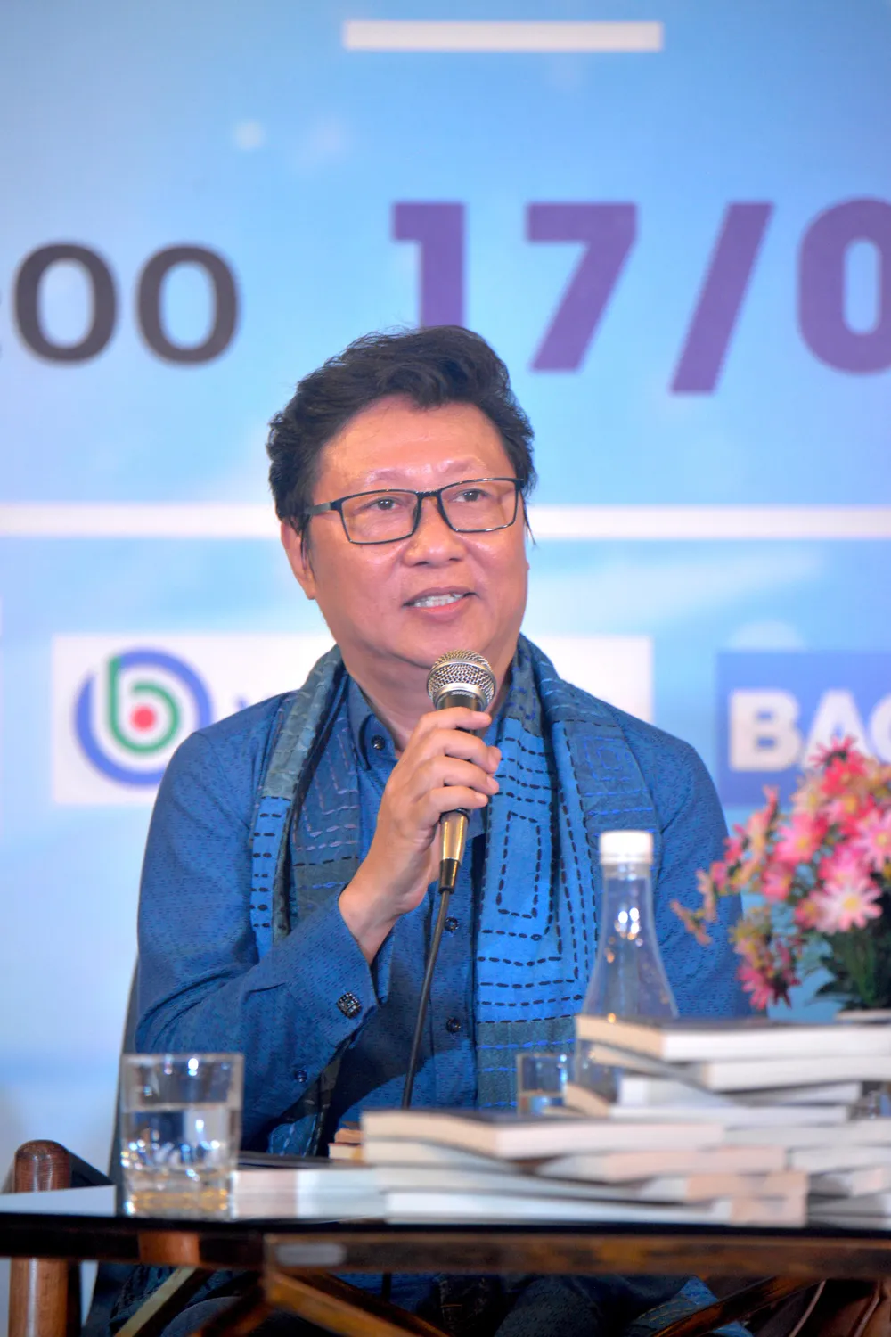 NTK Sĩ Hoàng. Ảnh: NGUYỄN TRÀ NTK Sĩ Hoàng. Ảnh: NGUYỄN TRÀ