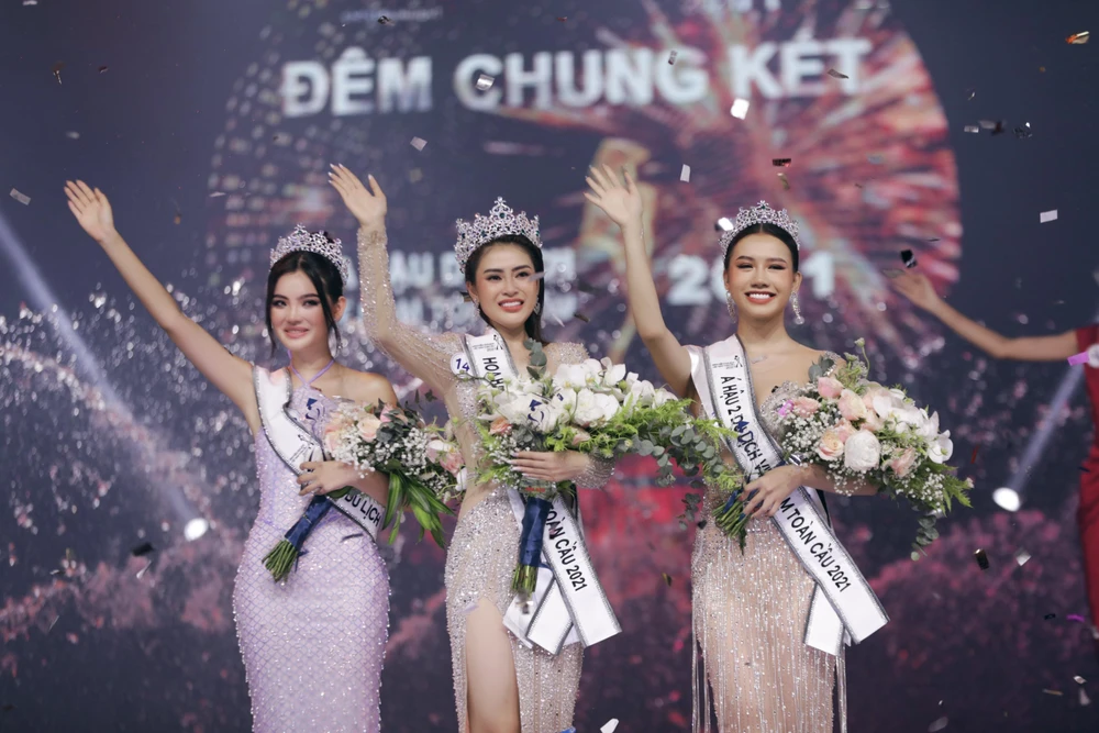 Top 3: Trần Tuyết Mai. Trần Thu Hà và Lý Kim Thảo