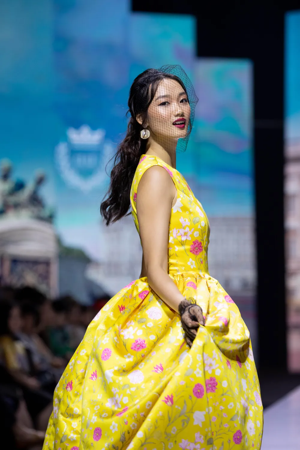 Quán quân Siêu mẫu Châu Á Quỳnh Anh.