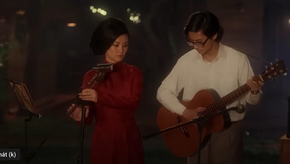 Sản phẩm âm nhạc lấy cảm hứng từ 2 bộ phim điện ảnh "Trịnh Công Sơn" - "Em Và Trịnh". Ảnh chụp màn hình