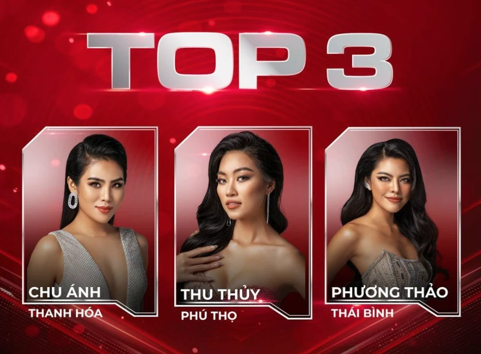 Top 3 Hoa hậu Thể thao Việt Nam