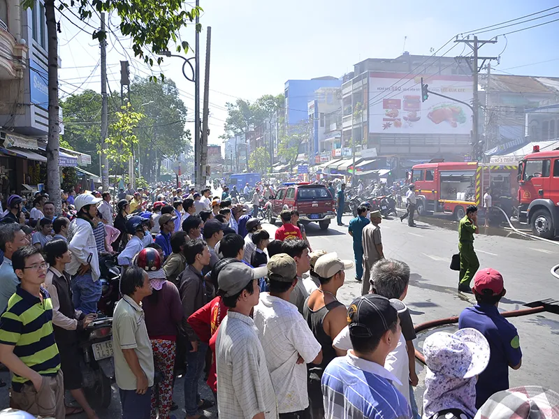 Vụ việc khiến người dân khu vực gặp một phen hốt hoảng 