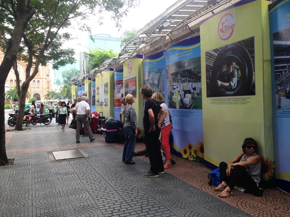 Vụ tai nạn khiến du khách gặp một phen hốt hoảng