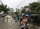 Bình Chánh: Triều cường dâng cao, dân bì bõm vượt ngập ảnh 9 Nhiều nhà dân bị ngập, tài sản hư hỏng do triều cường dâng