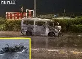 Xe ô tô đang dừng sửa bốc cháy ngùn ngụt, lan sang nhà dân ảnh 2 Nguyên nhân bất ngờ vụ cháy ô tô, xe máy gần cầu Tân Thới Hiệp