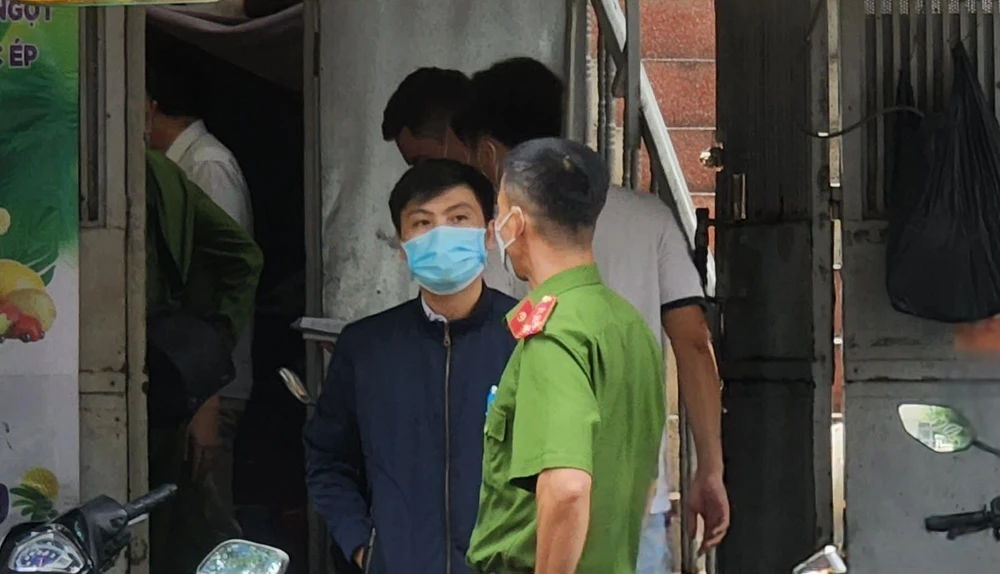 Theo hàng xóm, ông T và chị H gần đây hay mâu thuẫn, cự cãi. Ảnh: HT Theo hàng xóm, ông T và chị H gần đây hay mâu thuẫn, cự cãi. Ảnh: HT