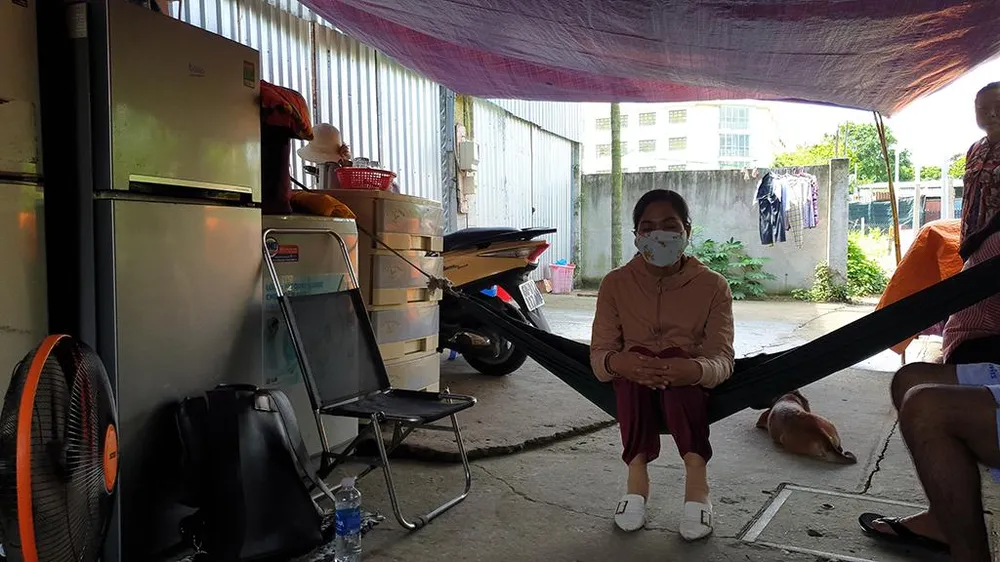 Chị K cho biết mình không mong muốn có sự tranh chấp, chỉ mong được trả lại tiền. Ảnh: NT