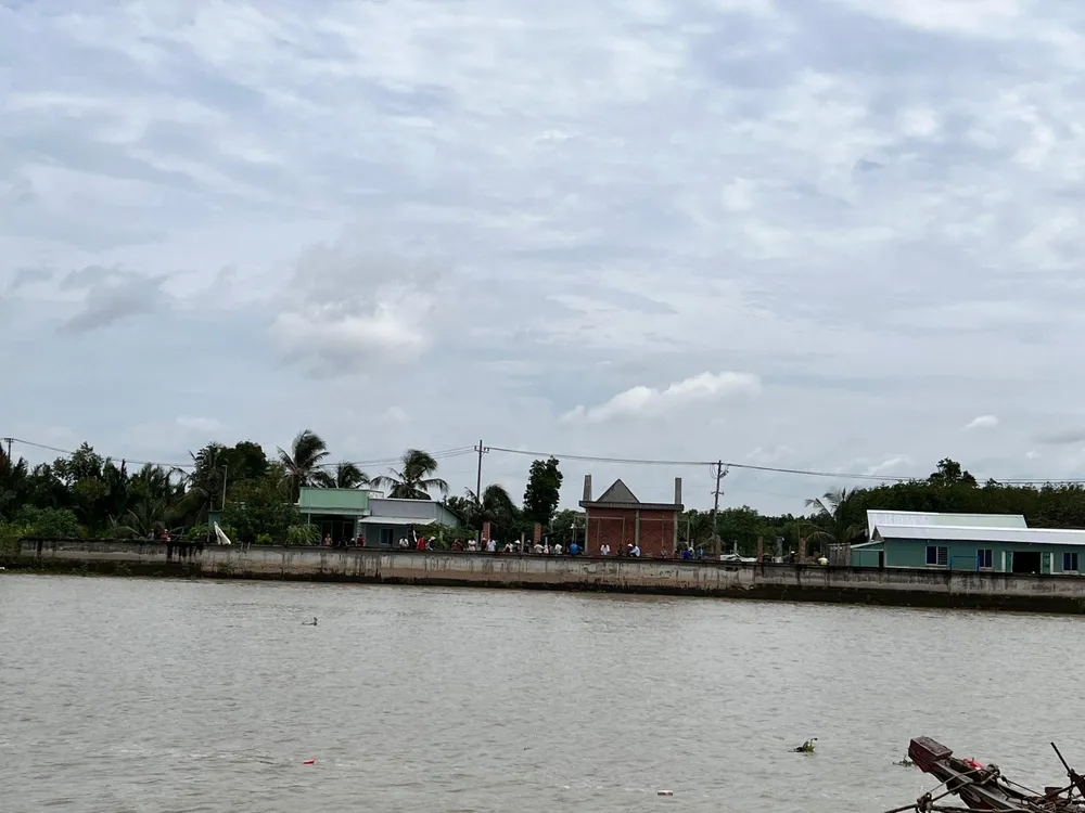 Khu vực nạn nhân bị mất tích. Ảnh: HT