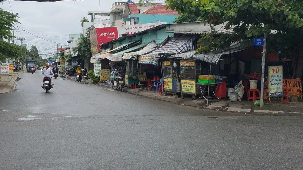 Khu vực nhà trọ nơi phát hiện vụ việc. Ảnh: HT