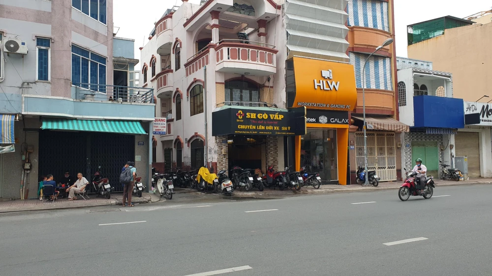 Khu vực xảy ra án mạng. Ảnh: HT