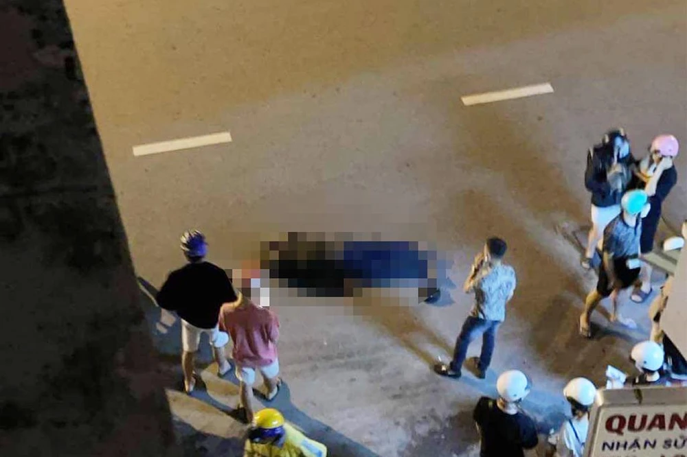 Theo người dân, trước khi xảy ra án mạng, nạn nhân và nghi phạm có cự cãi. Ảnh: HT