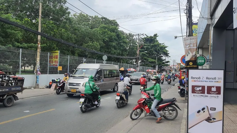 Khu vực xảy ra vụ việc. Ảnh: HT Khu vực xảy ra vụ việc. Ảnh: HT