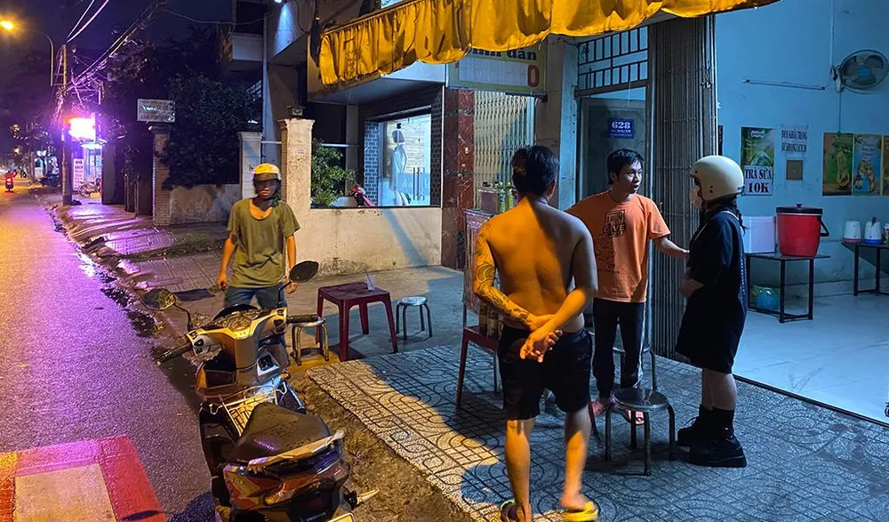 Khu vực xảy ra vụ cướp giật. Ảnh: HT