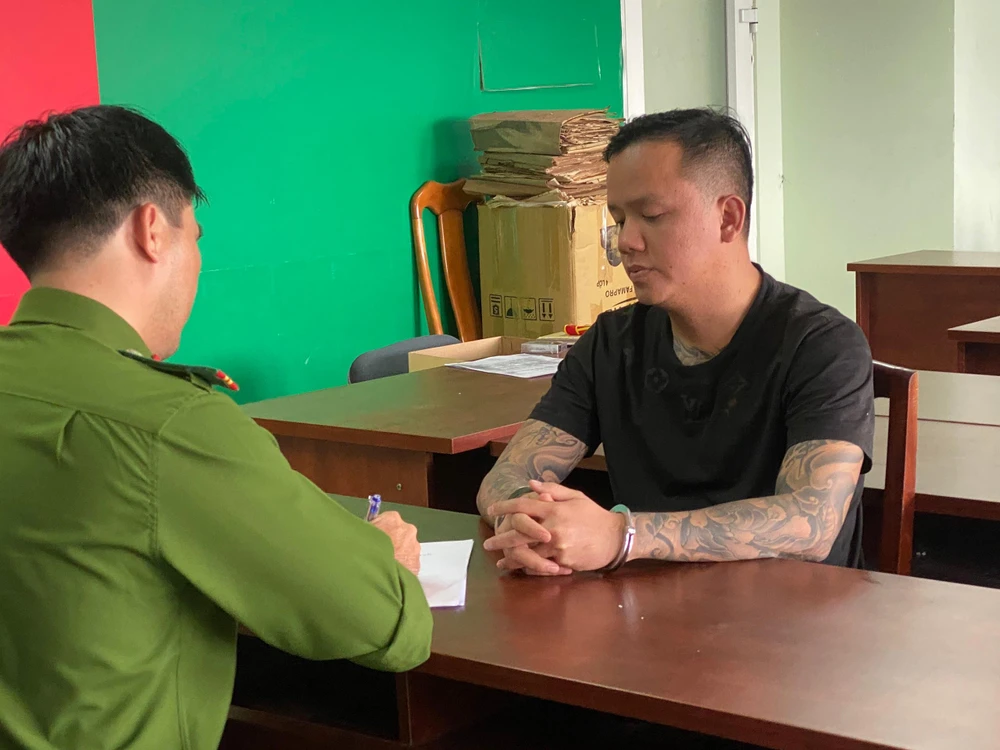 Sau hai năm lẩn trốn, Trí hiện đã bị bắt. Ảnh: CA Sau hai năm lẩn trốn, Trí hiện đã bị bắt. Ảnh: CA