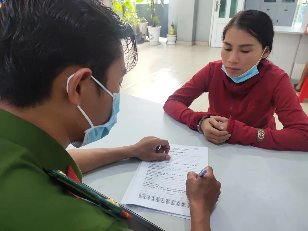 Sáu được xác định cầm đầu băng nhóm trên. Ảnh: CA Sáu được xác định cầm đầu băng nhóm trên. Ảnh: CA