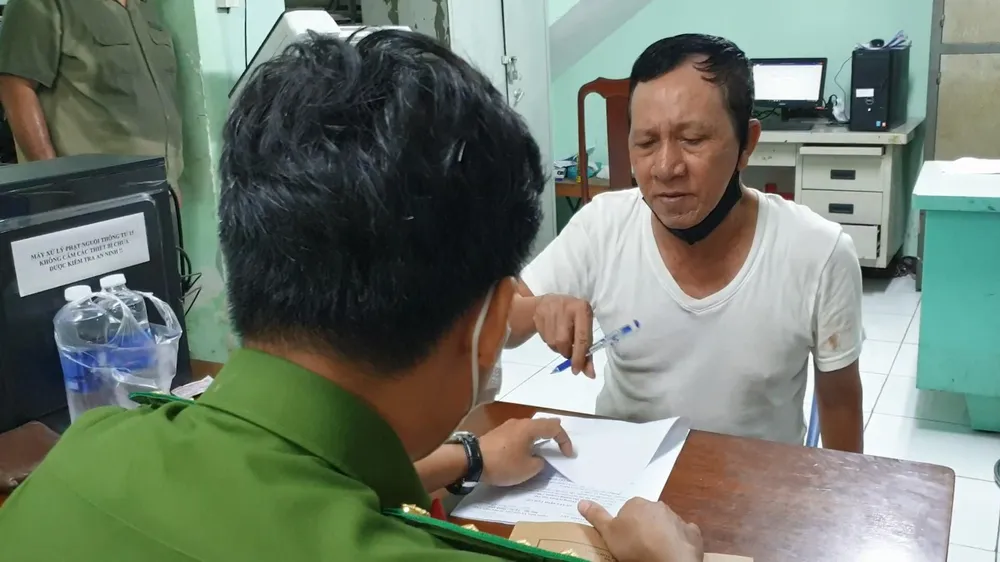 Hiện công an đang tạm giữ hình sự và tiến hành các biện pháp tố tụng tiếp theo đối với ông Tuấn. Ảnh: NT