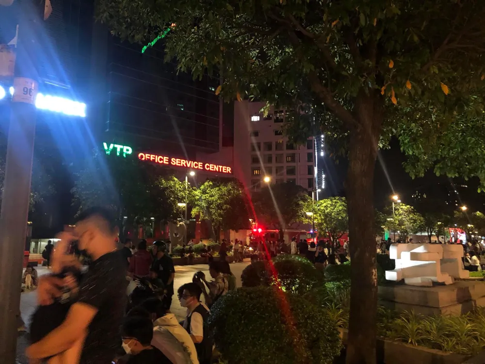 Vụ cháy nhanh chóng được khống chế. Ảnh: NY