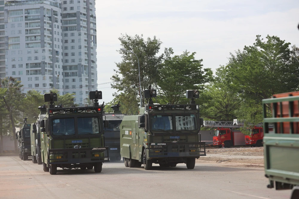 Mục đích tổ chức diễn tập nhằm nâng cao năng lực lãnh đạo, chỉ đạo, chỉ huy điều hành của cấp ủy, chính quyền các cấp trong xử lý các tình huống phức tạp về an ninh, trật tự.