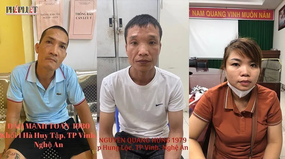 Nhóm trộm lái ô tô chuyên đột nhập biệt thự từ Nghệ An vào TP.HCM bat-bang-trom-tu-nghe-an-vao-tphcm-trom-o-da-nang