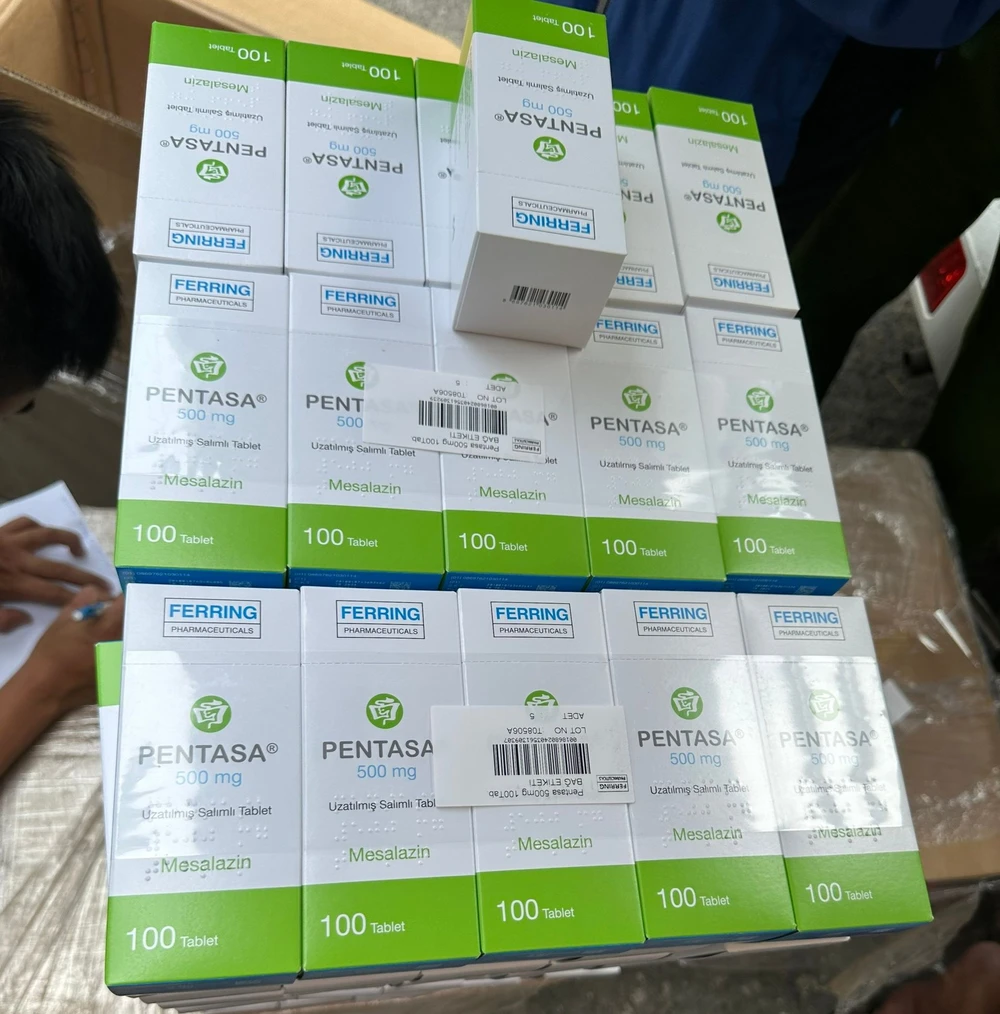 Hiện toàn bộ số thuốc nói trên đã bị công an thu giữ để điều tra. Ảnh: CA