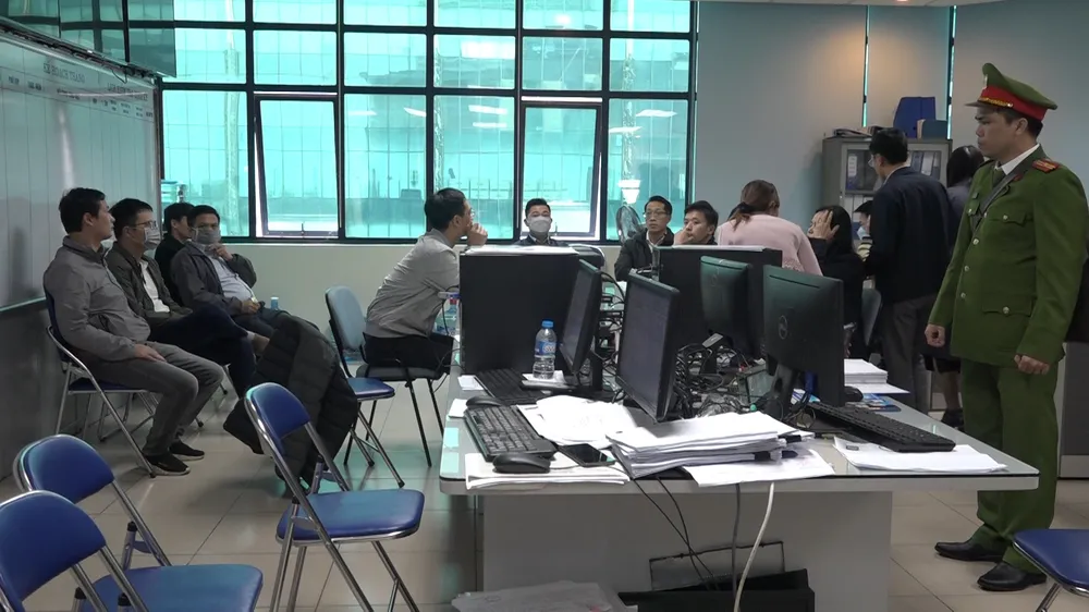 Công an cũng khởi tố, bắt nhiều người liên quan. Ảnh: CA