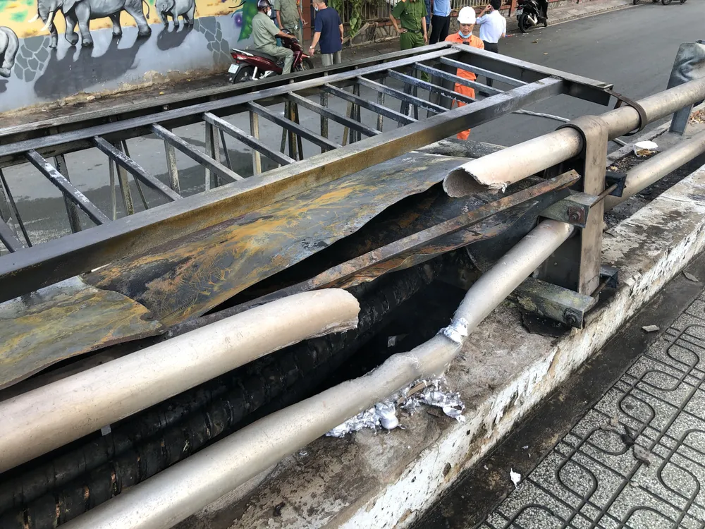 Hiện nguyên nhân sự cố này đang được làm rõ. Ảnh: HT Hiện nguyên nhân sự cố này đang được làm rõ. Ảnh: HT