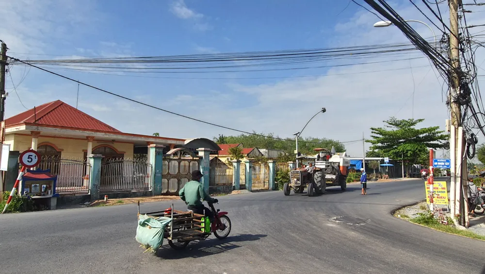 Khu vực con bò tấn công người ở giao lộ. Ảnh: HT