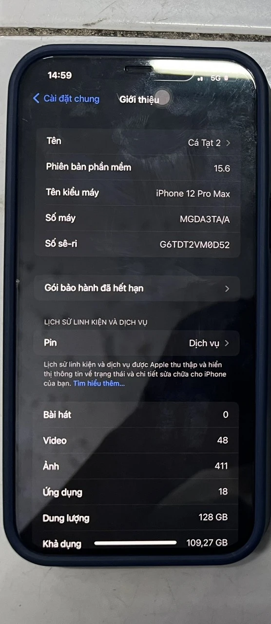 Điện thoại mà Đạt cướp của nạn nhân