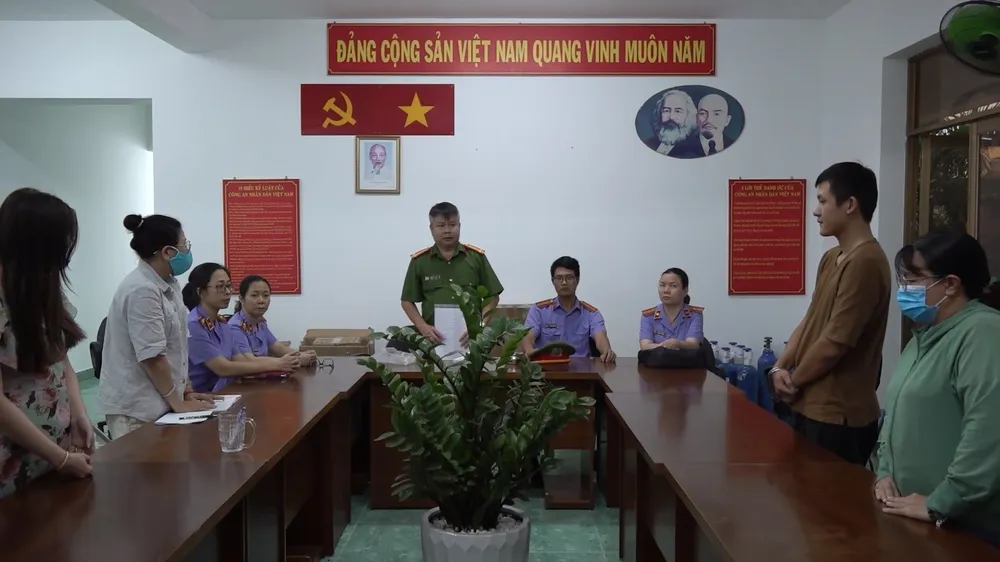 Trước đó, công an đã khởi tố, bắt giam với nhiều người liên quan. Ảnh: CA Trước đó, công an đã khởi tố, bắt giam với nhiều người liên quan. Ảnh: CA