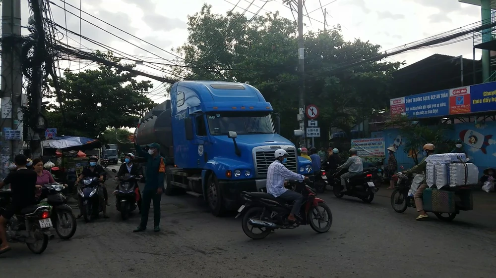 Vụ tai nạn xảy ra tại giao lộ khiến người đàn ông tử vong. Ảnh: HT