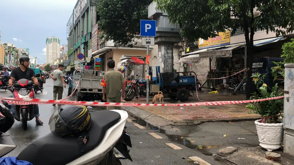 Vụ việc xảy ra vào sáng ngày 31-8 khiến nhiều người bị thương. Ảnh: HT Vụ việc xảy ra vào sáng ngày 31-8 khiến nhiều người bị thương. Ảnh: HT