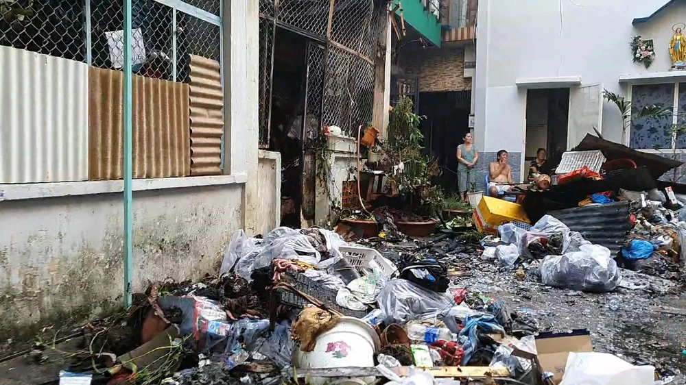 Lời kể nhân chứng vụ cháy nhà chết 2 người ở đường Lê Văn Sỹ