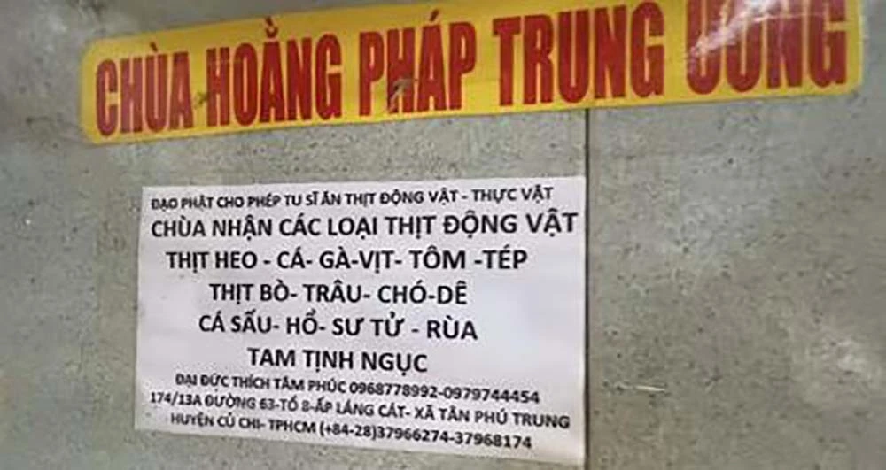 Người tự xưng là ‘sư thầy Thích Tâm Phúc’ là ai